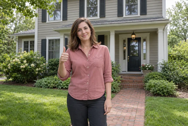 Person giving a thumbs up